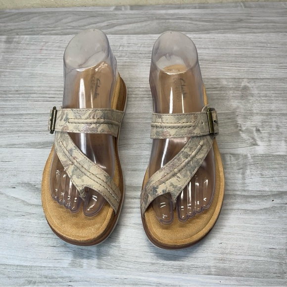 Clarks Collection Brynn Madi Slip On Comfort Sandals Women’s Size 8.5 - Picture 2 of 11